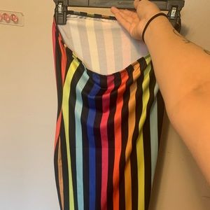 Size Small Black Rainbow Dress